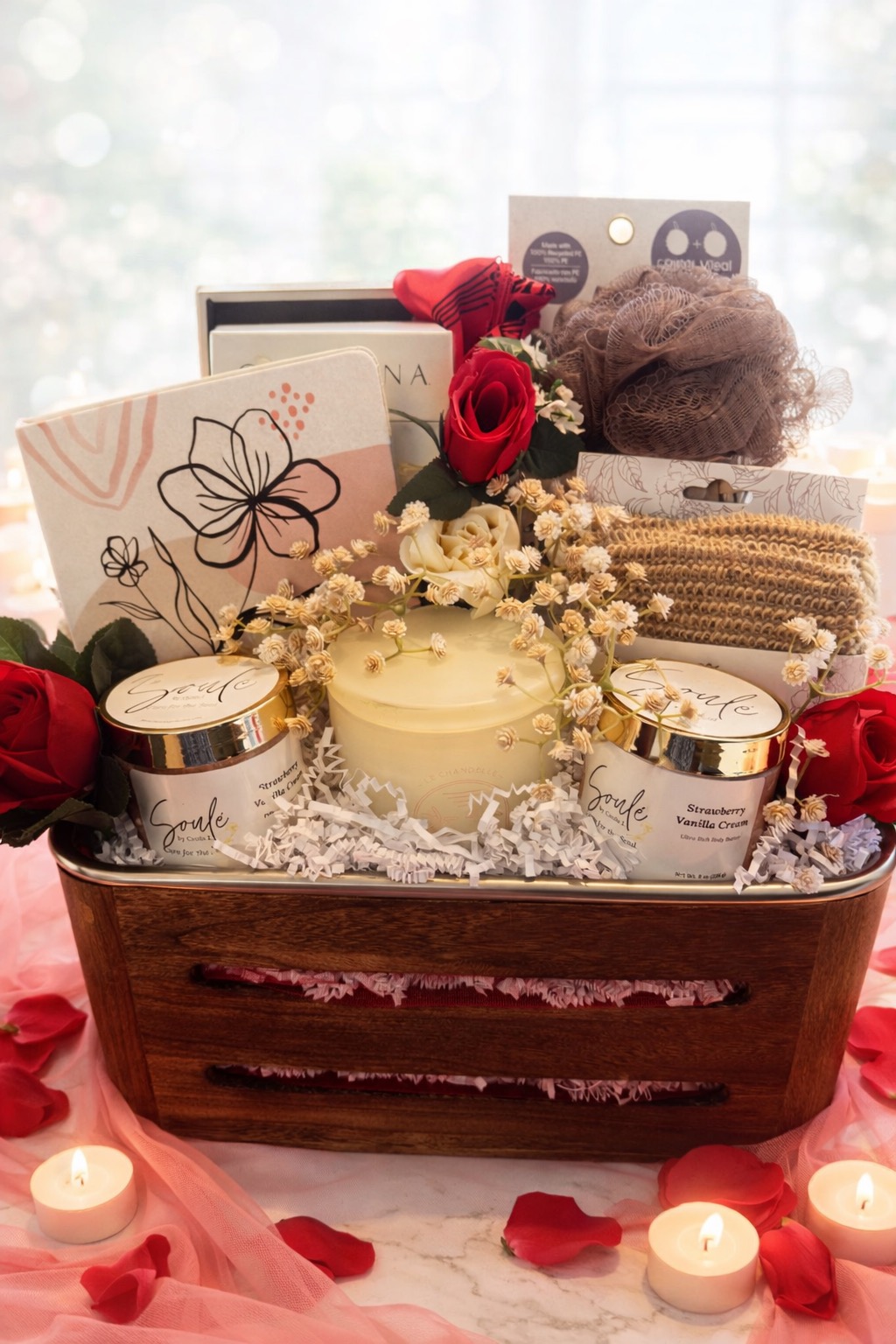 Love & Indulgence Luxury Gift Basket